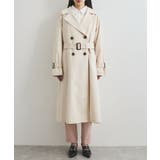 【定番人気】【撥水/UVケア】後ろタックトレンチコート スプリングコート | VIS  | 詳細画像31 