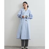 【定番人気】【撥水/UVケア】後ろタックトレンチコート スプリングコート | VIS  | 詳細画像46 