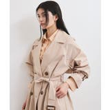 【定番人気】【撥水/UVケア】後ろタックトレンチコート スプリングコート | VIS  | 詳細画像6 