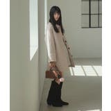 【アウター総選挙2位】フレアーチェスターコート | VIS  | 詳細画像3 