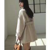 【アウター総選挙2位】フレアーチェスターコート | VIS  | 詳細画像8 