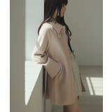 ベージュ(27) | 【アウター総選挙2位】フレアーチェスターコート | VIS 