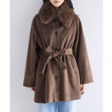 ファー付きAラインステンコート | VIS  | 詳細画像18 