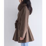 ファー付きAラインステンコート | VIS  | 詳細画像19 