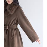 ファー付きAラインステンコート | VIS  | 詳細画像23 