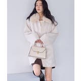 ファー付きAラインステンコート | VIS  | 詳細画像4 