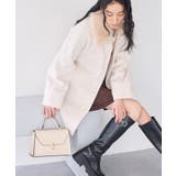 ファー付きAラインステンコート | VIS  | 詳細画像5 