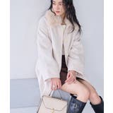 キナリ(16) | ファー付きAラインステンコート | VIS 