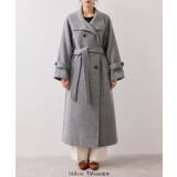 尾州シャギースタンドカラーロングコート/静電気防止・WEB限定PS・TMサイズ | VIS  | 詳細画像35 