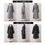 尾州シャギースタンドカラーロングコート/静電気防止・WEB限定PS・TMサイズ | VIS  | 詳細画像38 