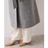 尾州シャギースタンドカラーロングコート/静電気防止・WEB限定PS・TMサイズ | VIS  | 詳細画像45 