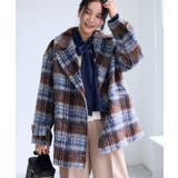 【WEB限定】シャギーミディ丈Pコート | VIS | 詳細画像1