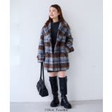 【WEB限定】シャギーミディ丈Pコート | VIS | 詳細画像13