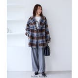 【WEB限定】シャギーミディ丈Pコート | VIS | 詳細画像14
