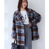【WEB限定】シャギーミディ丈Pコート | VIS | 詳細画像15