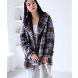 【WEB限定】シャギーミディ丈Pコート | VIS | 詳細画像3