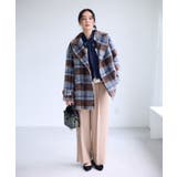 【WEB限定】シャギーミディ丈Pコート | VIS | 詳細画像5