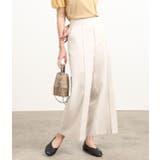 キナリ(16) | ピンタックワイドパンツ | VIS 