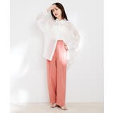 【接触冷感 洗える】美easy Dカンベルト付きワイドパンツ【セットアップ対応】 | VIS | 詳細画像23