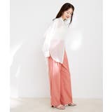 【接触冷感 洗える】美easy Dカンベルト付きワイドパンツ【セットアップ対応】 | VIS | 詳細画像25