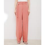 【接触冷感 洗える】美easy Dカンベルト付きワイドパンツ【セットアップ対応】 | VIS | 詳細画像26