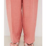 【接触冷感 洗える】美easy Dカンベルト付きワイドパンツ【セットアップ対応】 | VIS | 詳細画像31