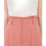 【接触冷感 洗える】美easy Dカンベルト付きワイドパンツ【セットアップ対応】 | VIS | 詳細画像32