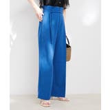 【接触冷感 洗える】美easy Dカンベルト付きワイドパンツ【セットアップ対応】 | VIS | 詳細画像8