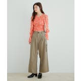 【セットアップ対応】タックギャザーワイドカーゴパンツ | VIS | 詳細画像11