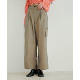 【セットアップ対応】タックギャザーワイドカーゴパンツ | VIS | 詳細画像12