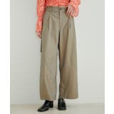 【セットアップ対応】タックギャザーワイドカーゴパンツ | VIS | 詳細画像13