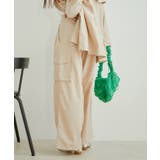 【セットアップ対応】タックギャザーワイドカーゴパンツ | VIS | 詳細画像5