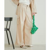 【セットアップ対応】タックギャザーワイドカーゴパンツ | VIS | 詳細画像6