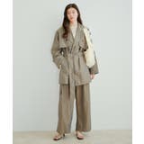 【セットアップ対応】タックギャザーワイドカーゴパンツ | VIS | 詳細画像7