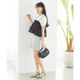 リネンライクミニ丈パンツ | VIS | 詳細画像6