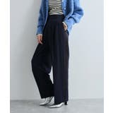 コンメイン | へリンボーンストレートラインパンツ | VIS
