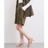 【セットアップ対応】ベルト付きバミューダパンツ | VIS  | 詳細画像4 