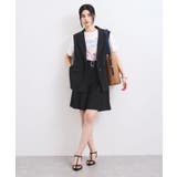 【セットアップ対応】ベルト付きバミューダパンツ | VIS  | 詳細画像6 