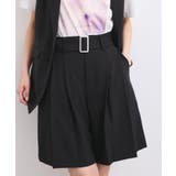 【セットアップ対応】ベルト付きバミューダパンツ | VIS  | 詳細画像9 