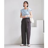 バレルシルエットコットンパンツ | VIS | 詳細画像7