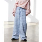 ベルト付きワイドシルエットデニムパンツ | VIS  | 詳細画像1 