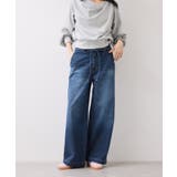 ベルト付きワイドシルエットデニムパンツ | VIS  | 詳細画像17 