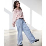 ベルト付きワイドシルエットデニムパンツ | VIS  | 詳細画像2 