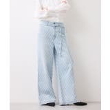 ベルト付きワイドシルエットデニムパンツ | VIS  | 詳細画像23 