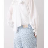 ベルト付きワイドシルエットデニムパンツ | VIS  | 詳細画像26 