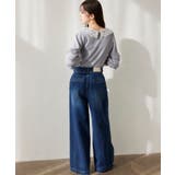 ベルト付きワイドシルエットデニムパンツ | VIS  | 詳細画像8 