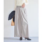 フロントタックデザインワイドパンツ | VIS  | 詳細画像12 