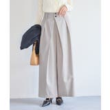 フロントタックデザインワイドパンツ | VIS  | 詳細画像22 