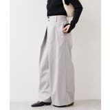 フロントタックデザインワイドパンツ | VIS  | 詳細画像24 