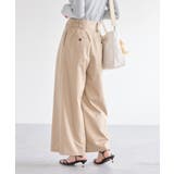 フロントタックデザインワイドパンツ | VIS  | 詳細画像5 